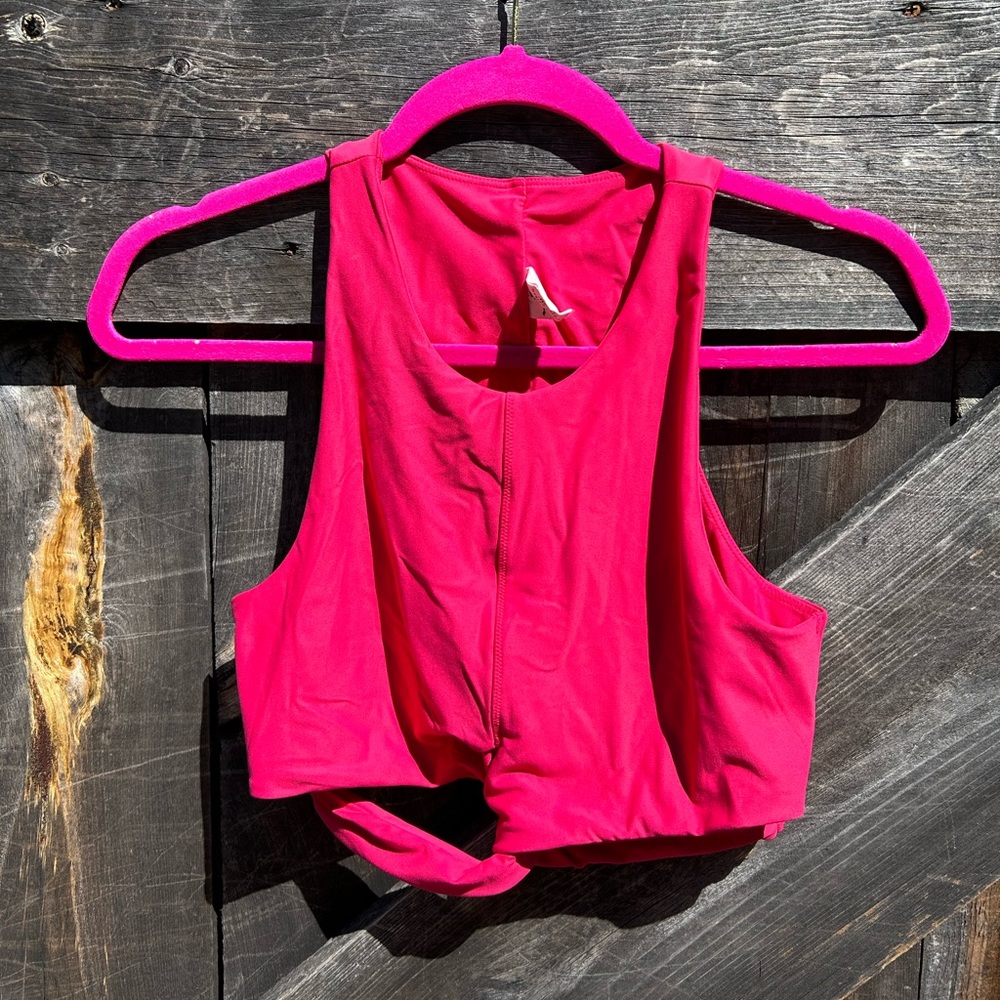 Spiritual Gangster Twist front Yoga top
